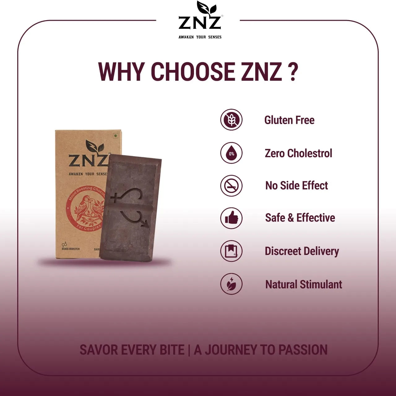 why choose znz chocolate