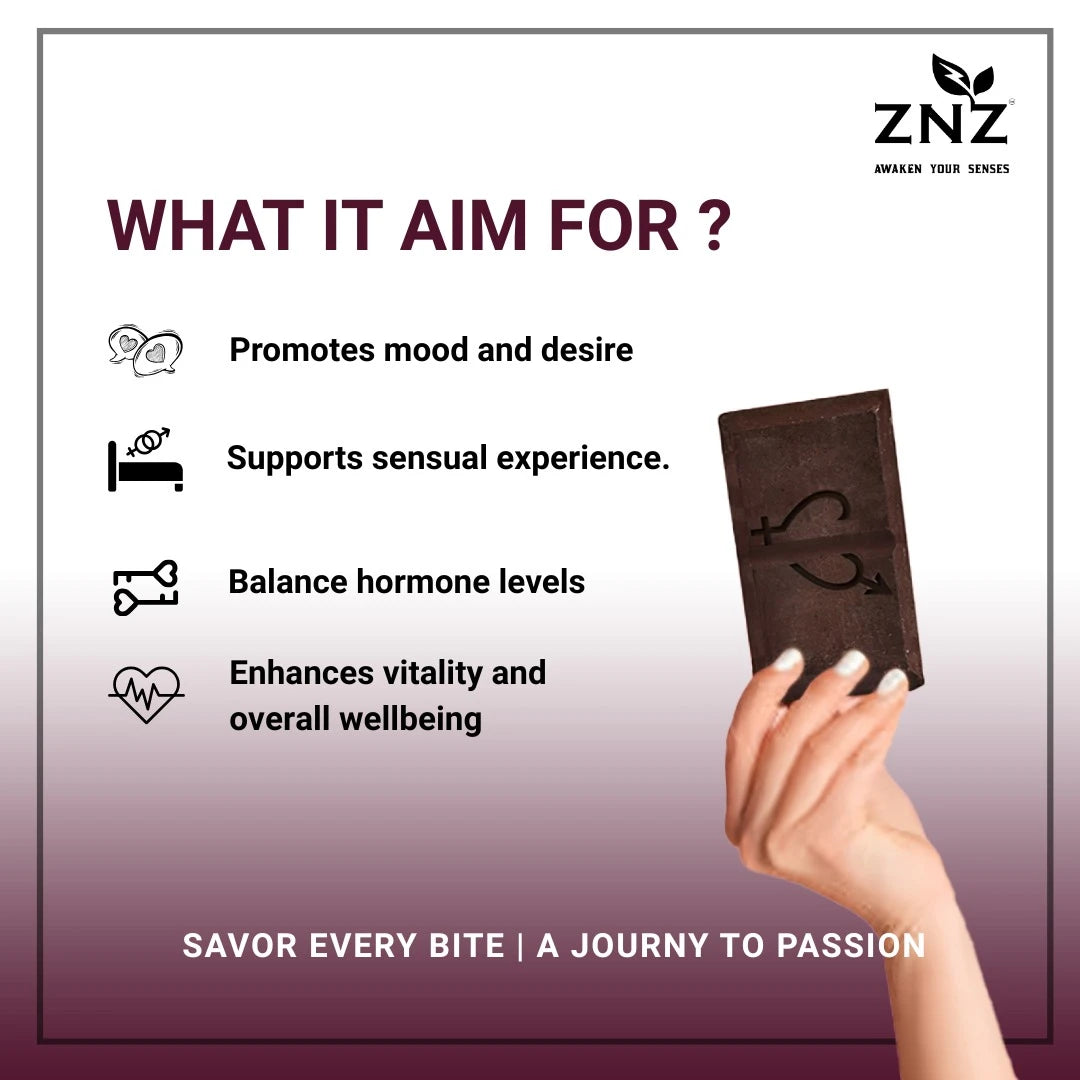ZNZ Couple Exotic Combo| Romantic Gift Set  | Body Massage Oil + Couple Chocolate + Blindfold